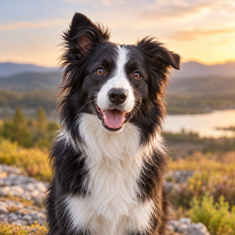 Pepper, a Border Collie
